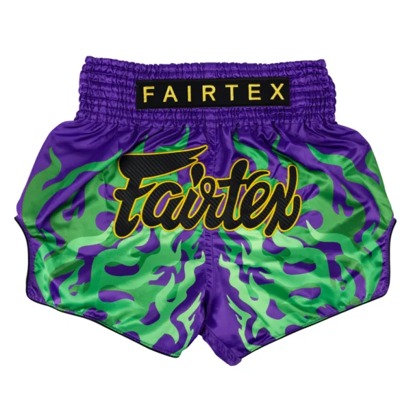 Fairtex Muay Thai Shorts - Jo Nattawut Limited Edition (Purple)