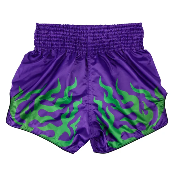 Fairtex Muay Thai Shorts - Jo Nattawut Limited Edition (Purple) - Image 4